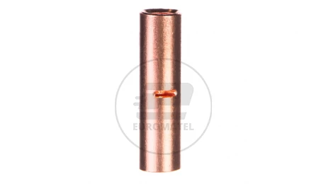 Końcówka /tulejka/ łącząca miedziana niecynowana 10mm2 LN10 /100szt./