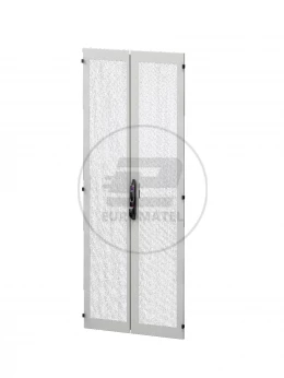 Drzwi z blachy stalowej, dzielone pionowo, wentylowane do VX IT, 800x2000 mm, RA
