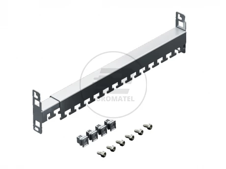 Prowadnica powietrza, 2 U, Odległość płaszczyzn: 350 - 550 mm, RAL 9005