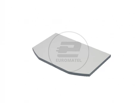 Płyta robocza bez uchwytu, SxWxG 950x38x600 mm, do podpory stojącej, kompletna,