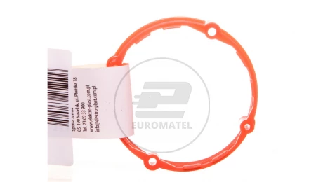 Pierścień dystansowy PK-60 12mm czerwony IP20 028402-00
