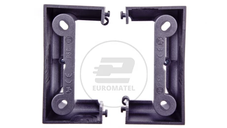 Simon Classic Puszka natynkowa głęboka (40mm) pojedyncza składana, inox (met.) PSC/21