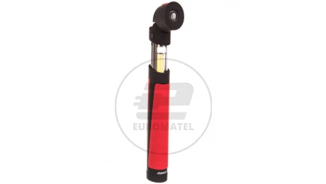 Latarka warsztatowa teleskopowa 19-28cm, 2W COB+1 LED 140lm + magnes OR-LT-1511