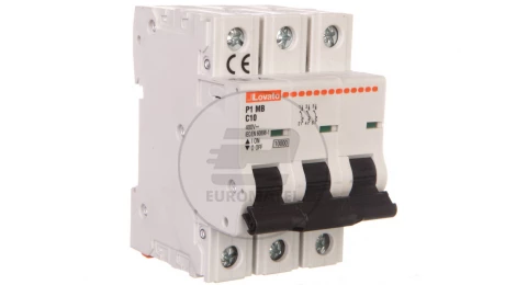 Wyłącznik nadprądowy 3P C 10A 10kA P1MB3PC10