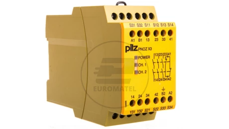 Przekaźnik bezpieczeństwa 3N/O 1N/C PNOZ X3 24VDC/24 VAC 774310