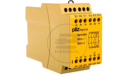 Przekaźnik bezpieczeństwa 3N/O 1N/C PNOZ X3 24VDC/230 VAC 774318