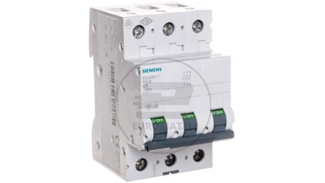 Wyłącznik nadprądowy 3P C 1A 6kA AC 5SL6301-7