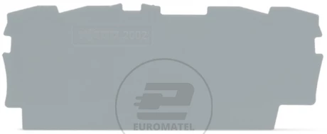 Ścianka końcowa szary TOPJOBS 2002-1491 /25szt./