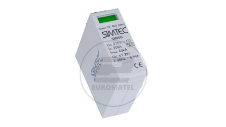 Moduł ochronny warystorowy do Simtec klasy C Typ 2 (do KM20C, 1-275 i KM20C, 4-275) SPD MM20C-275 85101012