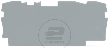 Ścianka końcowa szara TOPJOBS 2004-1391 /25szt./