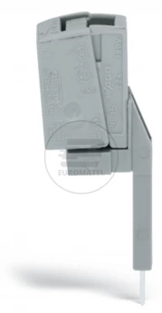 Adapter pomiarowy do beznarzędziowego montażu przewodów pomiarowych o przekrojach 0,08mm2 - 2,5mm2 szary 2009-182