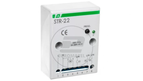 Sterownik rolet 230V biały 50-60Hz śruba IP20 STR-22