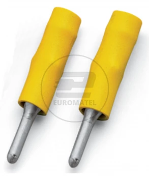 Końcówka pomiarowa średnica 2,3mm żółta 209-108 /50szt./