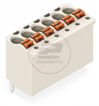 Gniazdo picoMAXeCOM raster 3,5mm 4-biegunowe z prostymi pinami lutowniczymi bez płytki 2091-1174 /200szt./