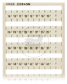 Ramka z oznacznikami 1A,1B-10H 209-458 /5szt./
