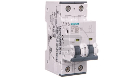Wyłącznik nadprądowy 2P C 2A 6kA AC 5SY6202-7