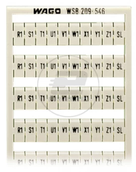 Ramka z oznacznikami 10x R1-SL 209-546 /5szt./