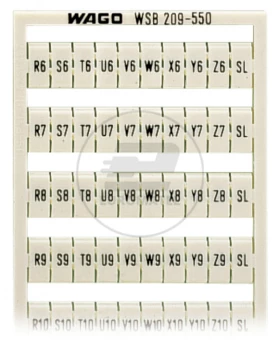 Ramka z oznacznikami R6-SL-R10-SL 209-550 /5szt./