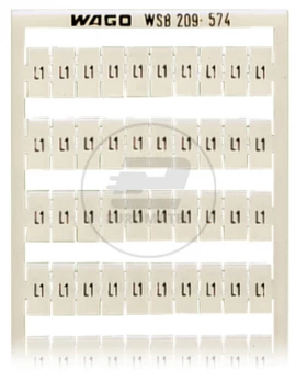 Ramka z oznacznikami 100x L1 209-574