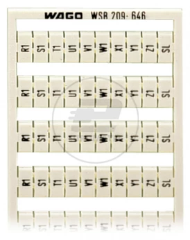 Ramka z oznacznikami 10x R1-SL 209-646 /5szt./
