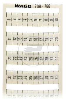 Ramka z oznacznikami 2x 1-50 209-766 /5szt./