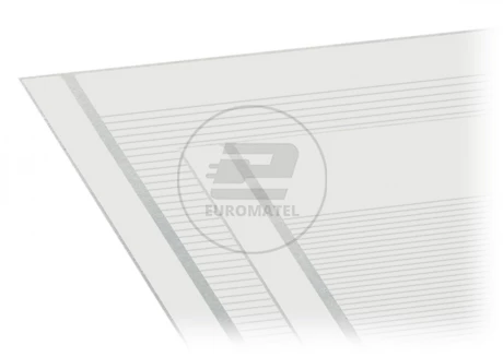 Karta z oznacznikami samoprzylepnymi 33-48 raster 2,54mm 210-331/254-206