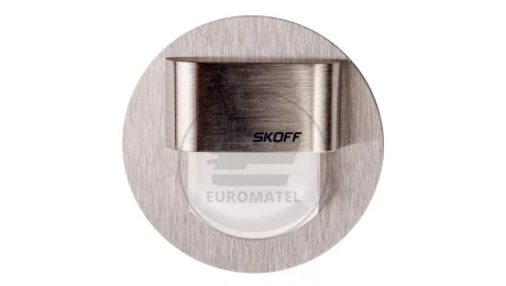 Oprawa LED 0.4W 10V IP20 RUEDA szlif biała 02-01-02-02-0119