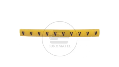 Oznacznik do złączek EZ-6/V żółty R34RR-02050104900 /100szt.