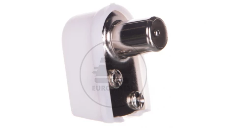 Wtyczka antenowa kątowa TV IEC 11502 /10szt./