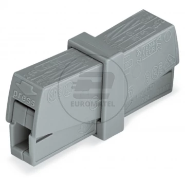 Złączka 2x 0,5-2,5mm2 jasnoszara 224-201 /50szt./