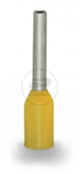 Końcówka tulejkowa izolowana 0,25mm2 żółta 216-321 /1000szt./