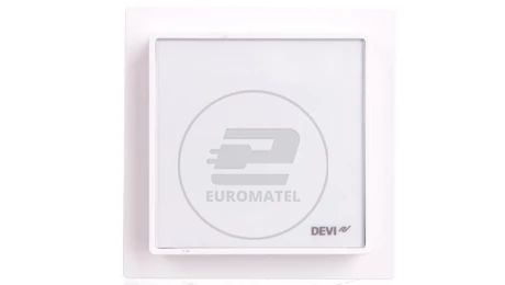 Termostat dotykowy DEVIreg Smart 240V 16A 5-45C IP21 śnieżnobiały 140F1140