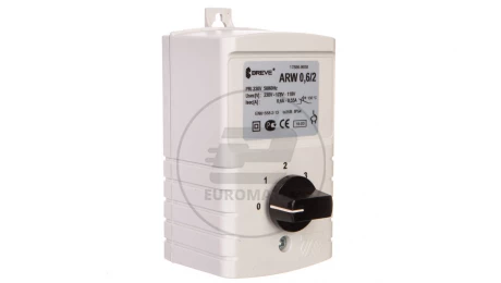 Regulator prędkości obrotowej 1-fazowy ARW 0,6/2 230V 0,6A IP54 17886-9938