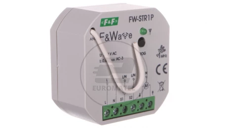 Radiowy sterownik rolet 230V- montaż p/t 85-265V AC/DC FW-STR1P