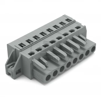 Gniazdo MCS-MIDI Classic 8-biegunowe szare raster 5mm 231-108/031-000 /50szt./