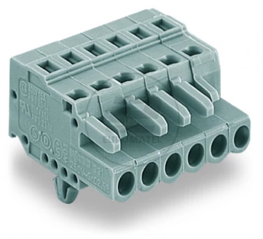 Gniazdo MCS-MIDI Classic 9-biegunowe szare raster 5mm 231-109/008-000 /50szt./