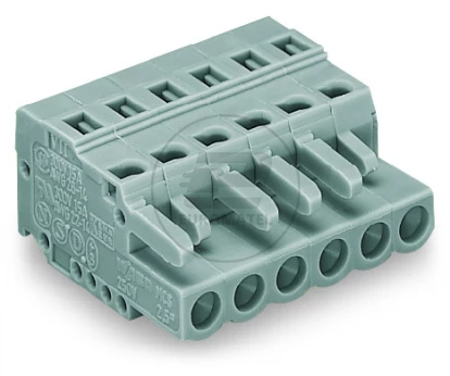 Gniazdo MCS-MIDI Classic 9-biegunowe szare raster 5mm 231-109/102-000 /50szt./