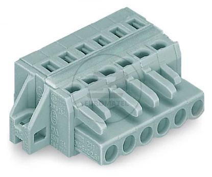Gniazdo MCS-MIDI Classic 12-biegunowe szare raster 5mm 231-112/027-000 /25szt./