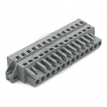 Gniazdo MCS-MIDI Classic 14-biegunowe szare raster 5mm 231-114/031-000 /25szt./