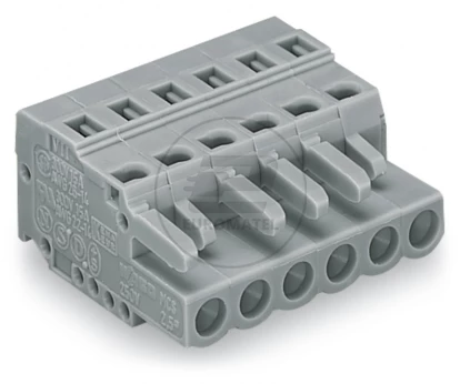 Gniazdo MCS-MIDI Classic 15-biegunowe szare raster 5mm 231-115/026-000 /25szt./