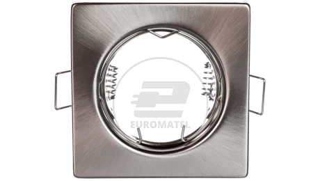 Sufitowa oprawa punktowa PARMA, IP20, kwadrat, inox