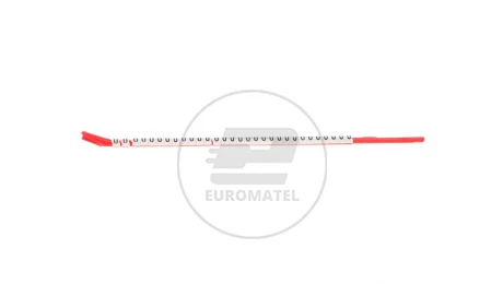 Oznacznik przewodów OPM-2/U biały E04ZP-01010203101