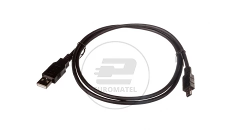 Kabel USB 1m czarny USB A/M wtyk - miniUSB B/M wtyk s/USB 2.0 AK-300108-010-S