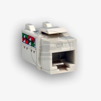Gniazdo UTP RJ 45 kat. 6 keystone biały FU/FA-2630AK-8-C6