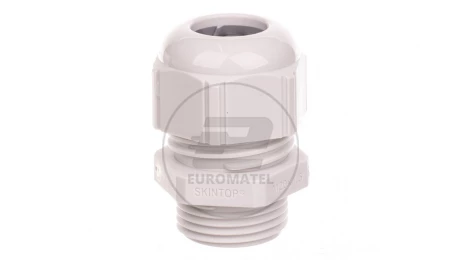 Dławnica kablowa poliamidowa M20 IP68 SKINTOP STR-M 20x1,5 jasnoszara 53111520