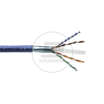 Kabel teleinformatyczny FTP (F/UTP) kat.6 450 MHz drut 4x2x23AWG PVC K/EMITERNET-FTP6PVC-STD /500m/
