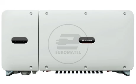 Falownik Huawei Commercial // 3-fazowy, 6-MPPT, wbudowana komunikacja (RS485, USB), rozłącznik DC, 60kW/400 lub 480VAC,…