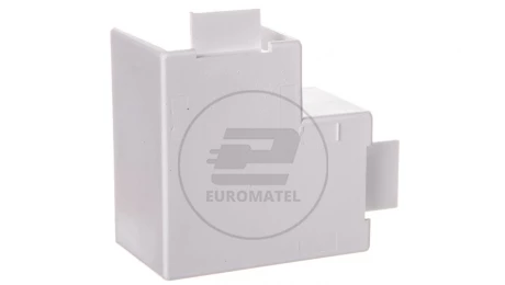 Narożnik do kanałów kablowych płaskiAP 25x25 biały /2szt/ ECAP2525B