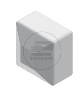 Nakładka ochronna na profil aluminiowy NOPAL40x40SR srebrna