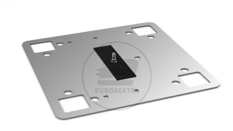 Płytka mocująca montowana pod membranę/papę w zestawie z 1 śrubą 50mm i gumową podkładką (K-53-50)